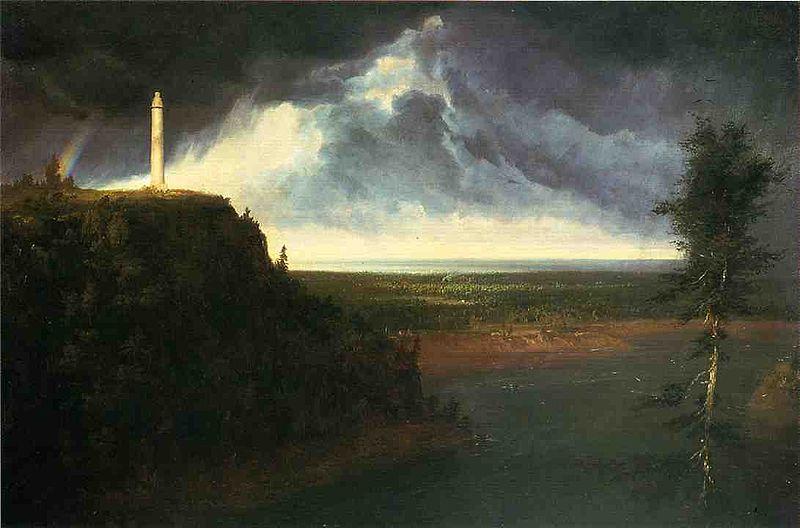 Thomas Cole Brock s Monumenttoday oil painting picture